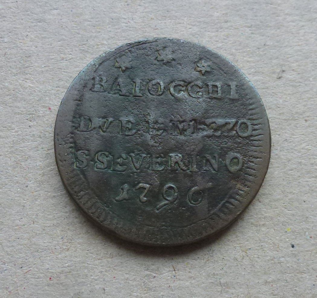 Toutes les monnaies: Kirchenstaat ++  2 1/2 Baiocchi 1796 – D'occasion à Walkringen par Casablanca777 1