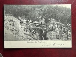 Brünigbahn bei Meiringen