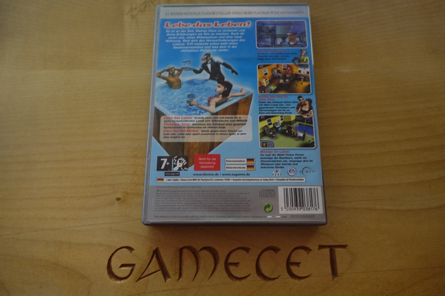 Sony Giochi: Die Sims - Platinum – Usato da Steinach venduto da Gamecet 2