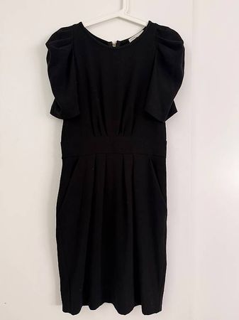 Robe noire Maje taille 38
