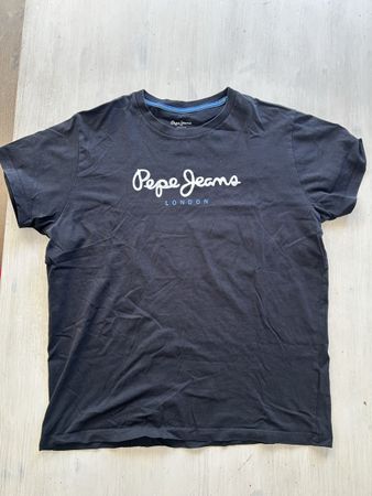 T-Shirt Pepe Jeans Logo Schwarz Gr.L