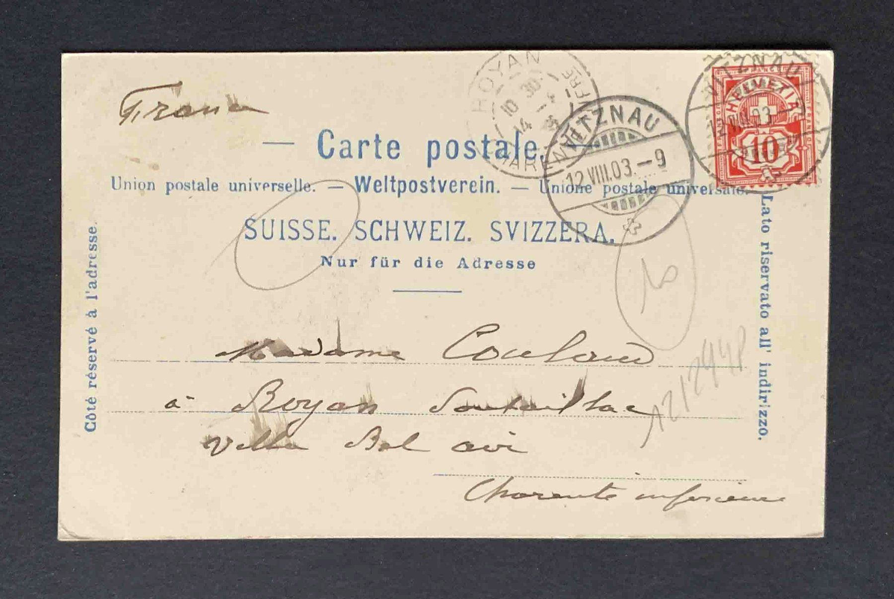 Cartoline postali: AK Vitznau – Usato da Goldau venduto da artelier1 1