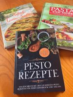 Kochbuch-Konvolut 3 Kochbücher Thema „Pasta/Pesto/Aufläufe“