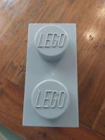 Lego Aufbewahrungsbox 2 Noppen grau guter Zustand