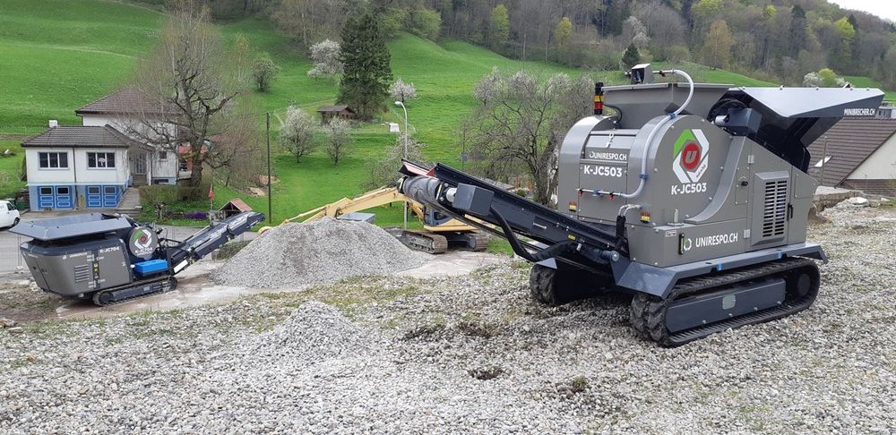 Miete Minibrecher Steinbrecher Backenbrecher concasseur Kaufen auf