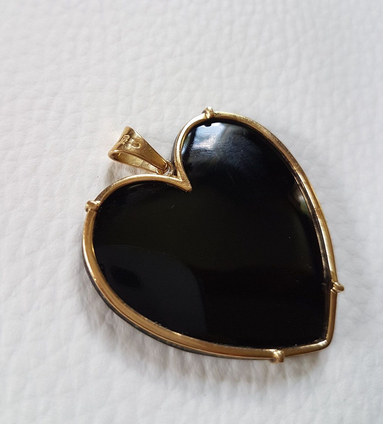 Anhänger: Gold 750 Anhänger Mit Onyx – Gebraucht aus Wald ZH von Dasilver 1