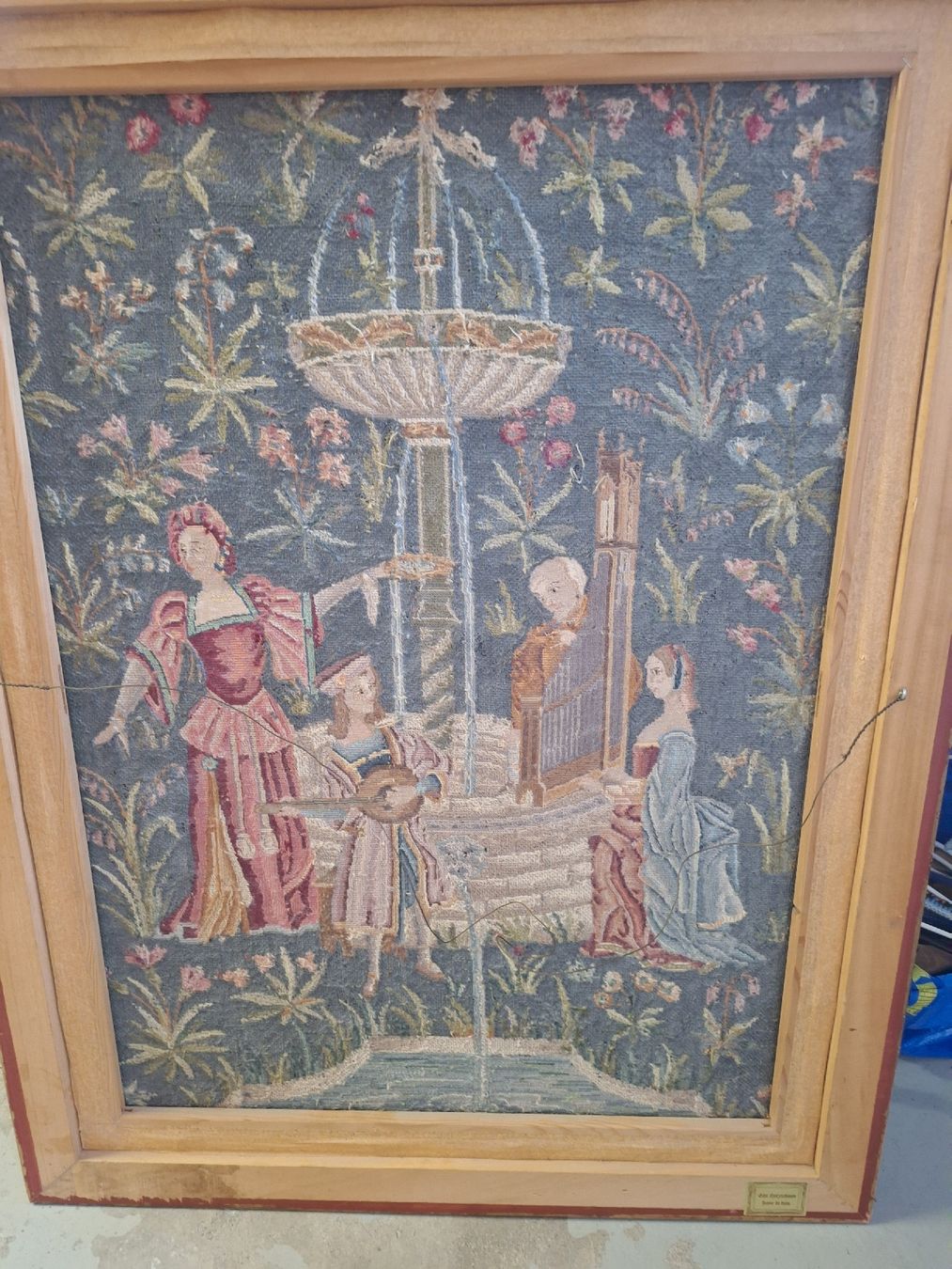 Poster & Bilder: Bild mit Holzrahmen antiker Stil – Gebraucht aus Wynau von Ziegler_Secondhand 3