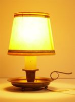 originelles Vintage Messing Lämpli