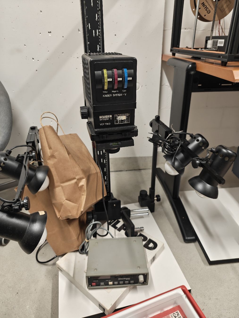 Kaiser Laboratorio & Camera oscura: Kaiser System V VCP 7000 Farb Vergrösserer – Usato da Henggart venduto da xargul1 1