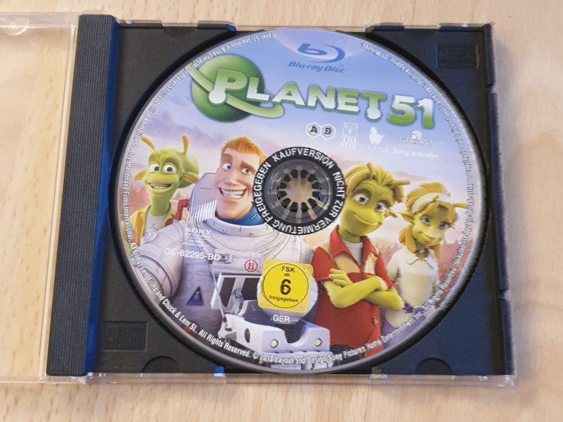 Tutti i DVDs: Planet 51 (2009) – Usato da Pfungen venduto da Whitie