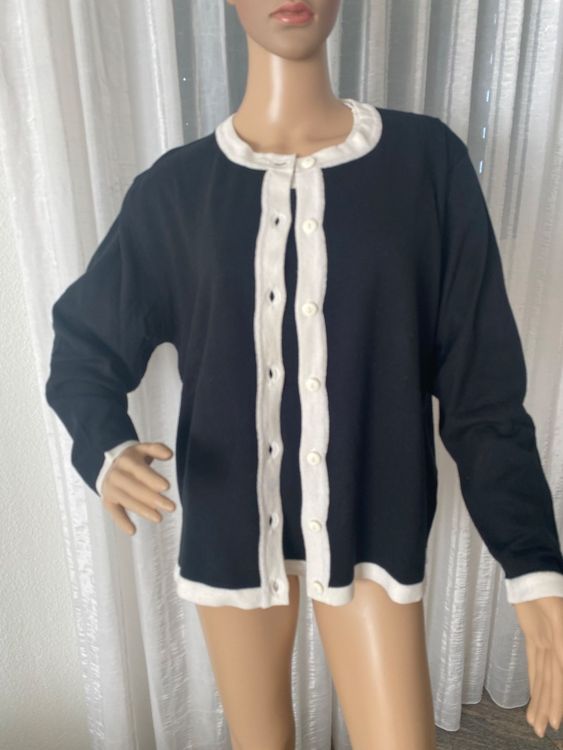 Extravagantes seltenes Twin-Set, schwarz/weiss, Gr. 44/46 | Kaufen auf ...