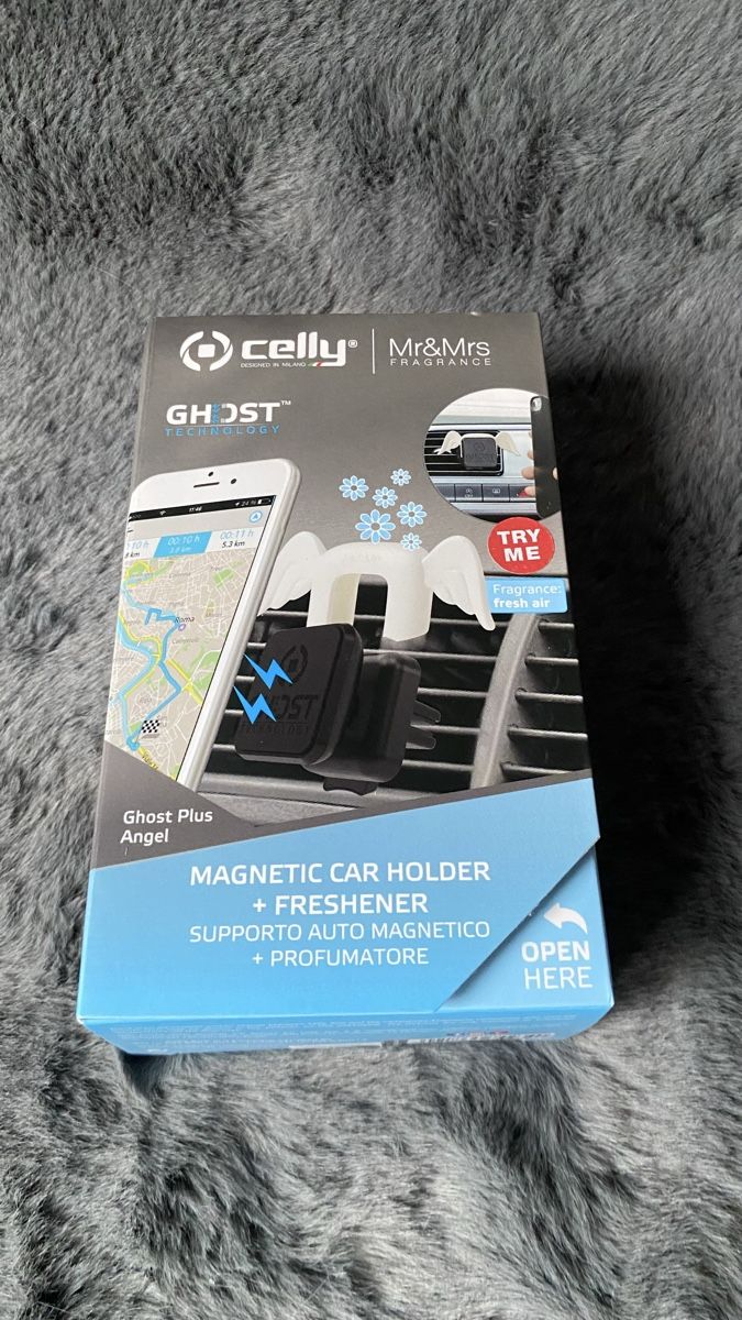 Supporti a parete: Celly Ghost Plus Angel Magnetische Autohalterung Duft Auto – Nuovo e nell'imballaggio originale da Hochwald venduto da _biene_ 1