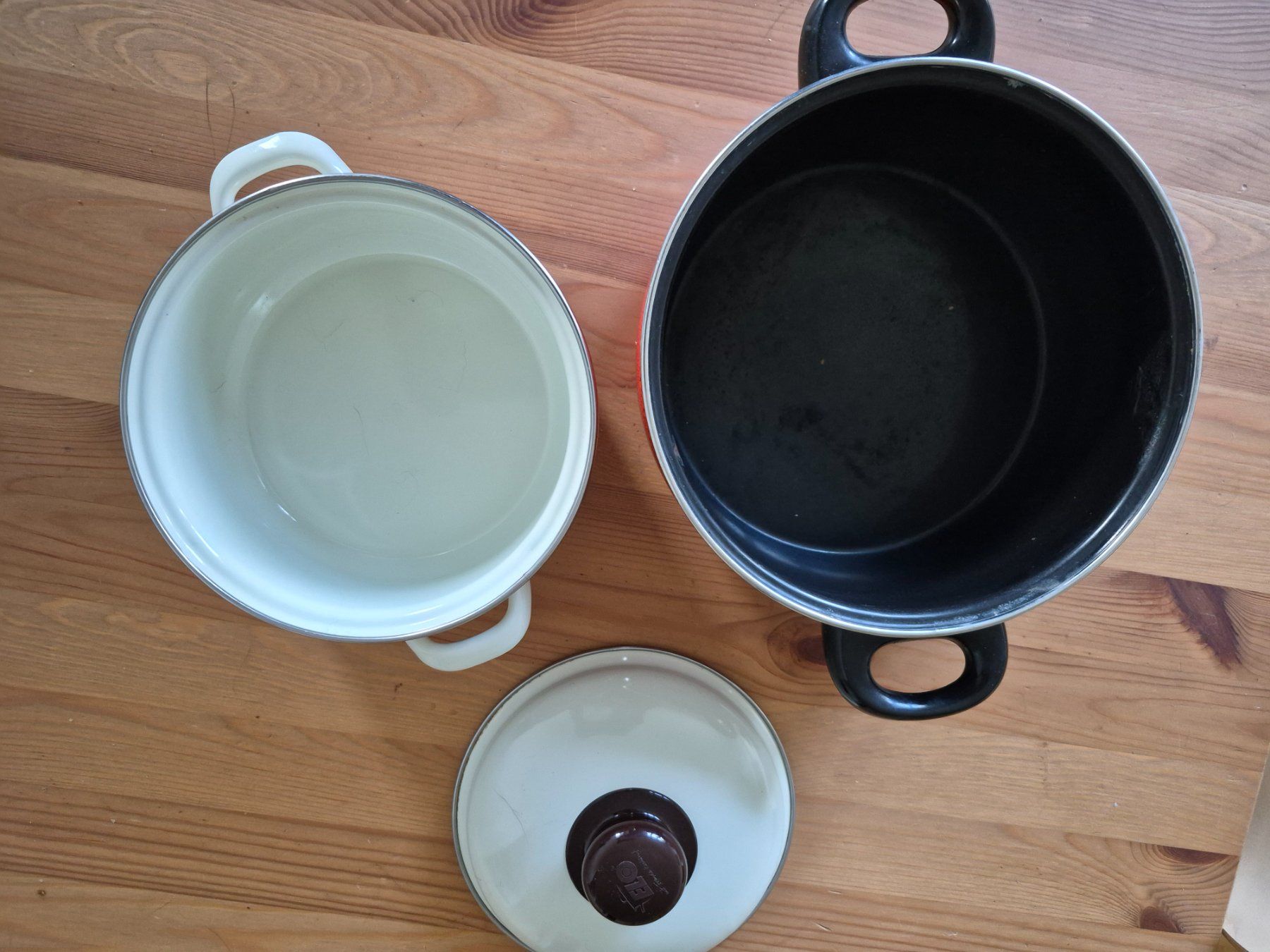 Pentole: Kochtöpfe Emaille 16cm+22cm – Usato da Winterthur venduto da EH47 1