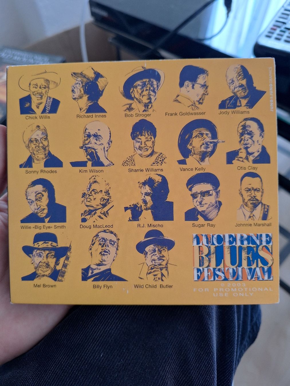 CD: Lucerne blues festival 2003 – Usato da Pfäffikon SZ venduto da TobyPeterson