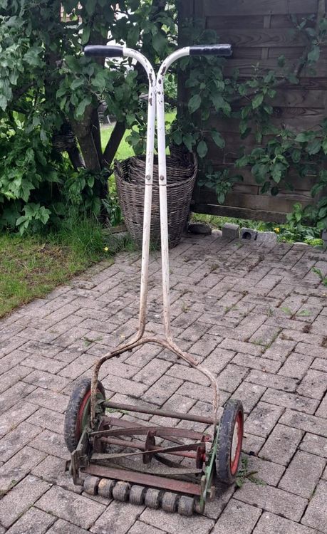 Original englischer Vintage Rasenmäher Kaufen auf Ricardo