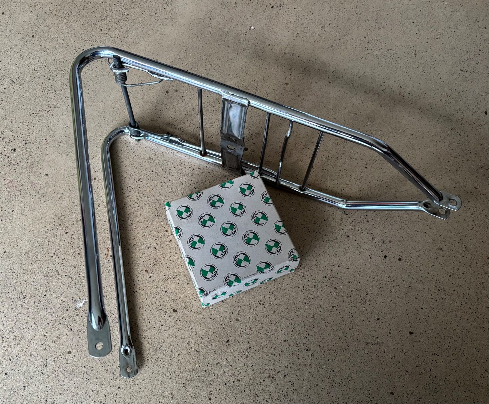 Puch Mofas: Originaler Puch Maxi N Gepäckträger – Gebraucht aus Gerlafingen von alpenbrevet 4