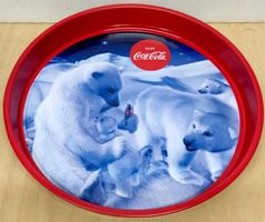 EXKLUSIV Coca-Cola Serviertablett mit Eisbären (15)