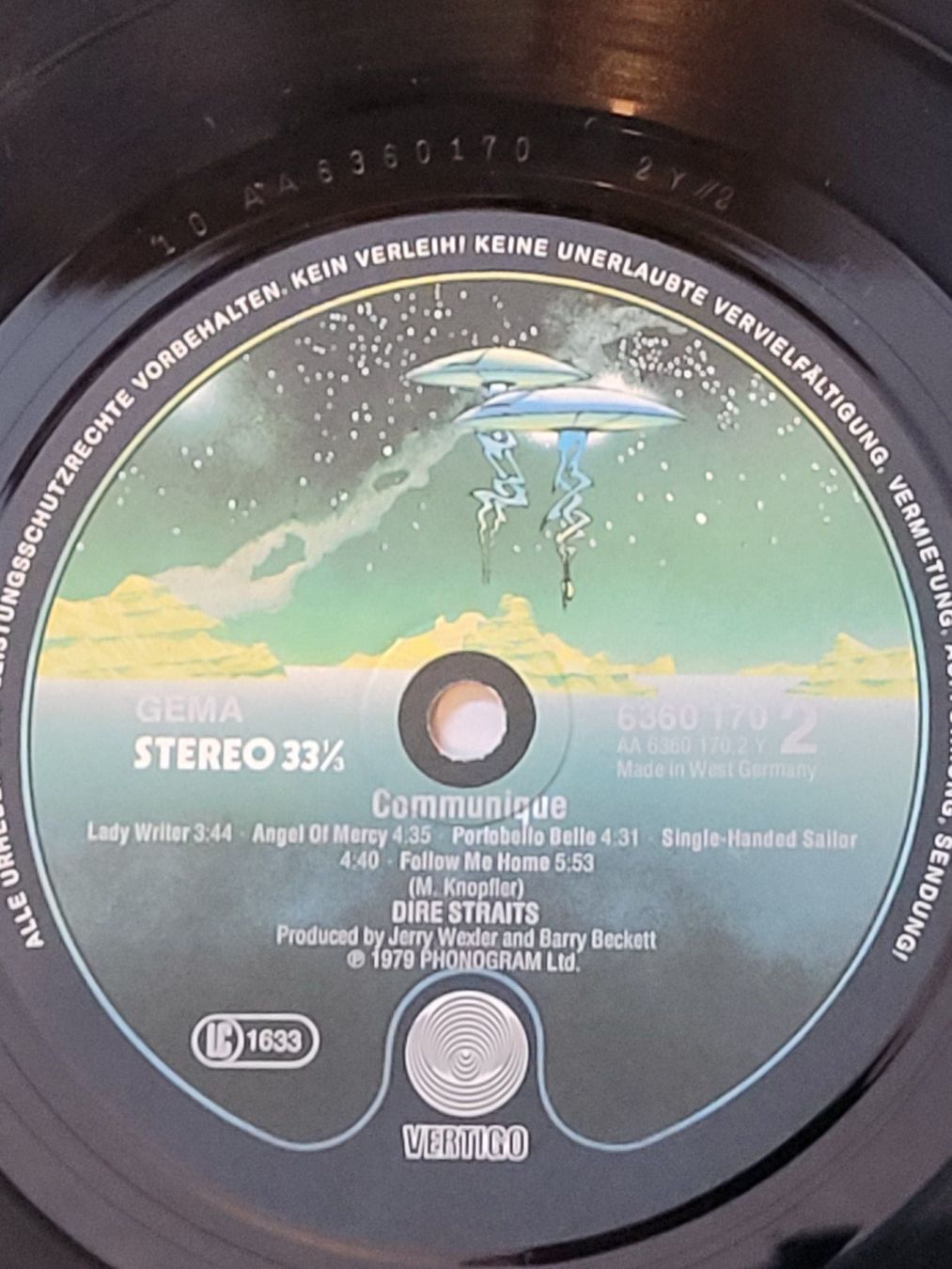 Schallplatten: LP DIRE STRAITS - COMMUNIQUE - 1979 – Gebraucht aus La Chaux-de-Fonds von reu_kx5l 5