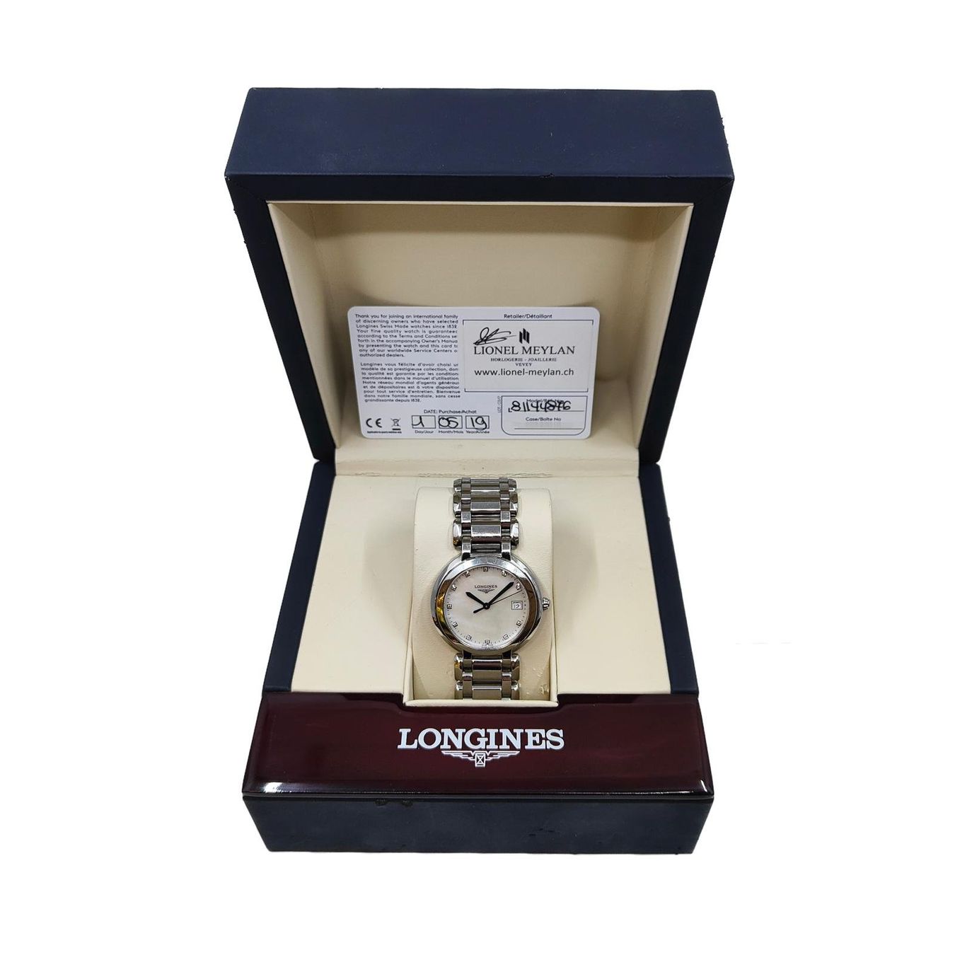 Longines Orologi: Longines PrimaLuna Quartz (Full Set 05.2019) – Usato da Montreux venduto da CashPay_Montreux 7