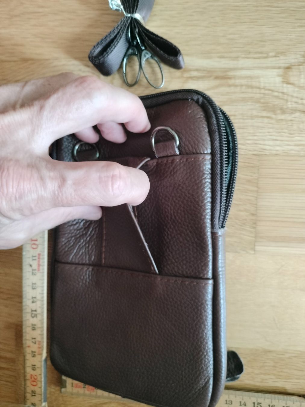 Borse: Echtleder Umhänge-Gürteltasche Neu – Nuovo e nell'imballaggio originale da Muri AG venduto da goodmood17 9