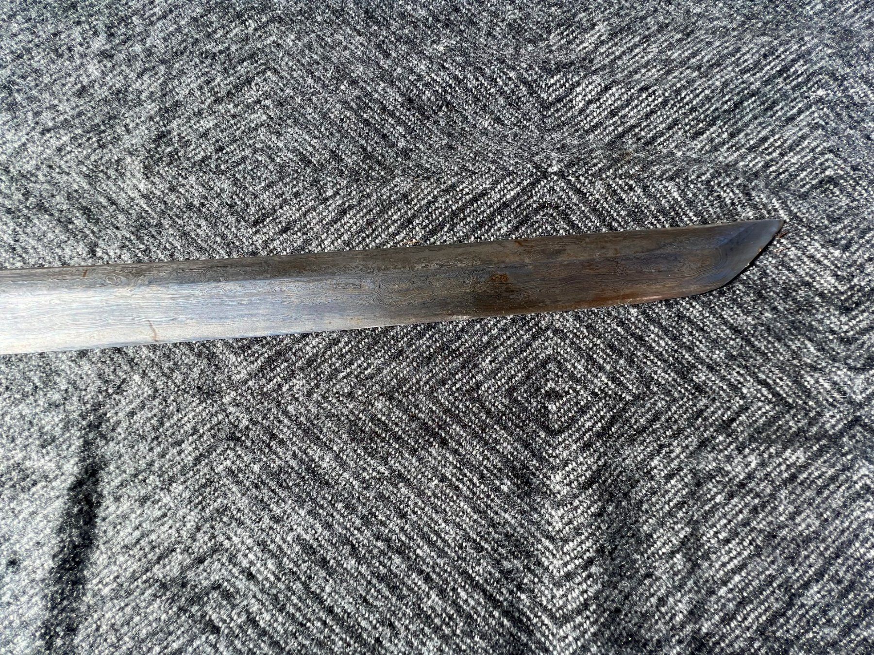 Altre raccolte & rarità: Schwert Katana-Stil, Damast-Optik – Usato da Nidau venduto da ym_fevrier 7