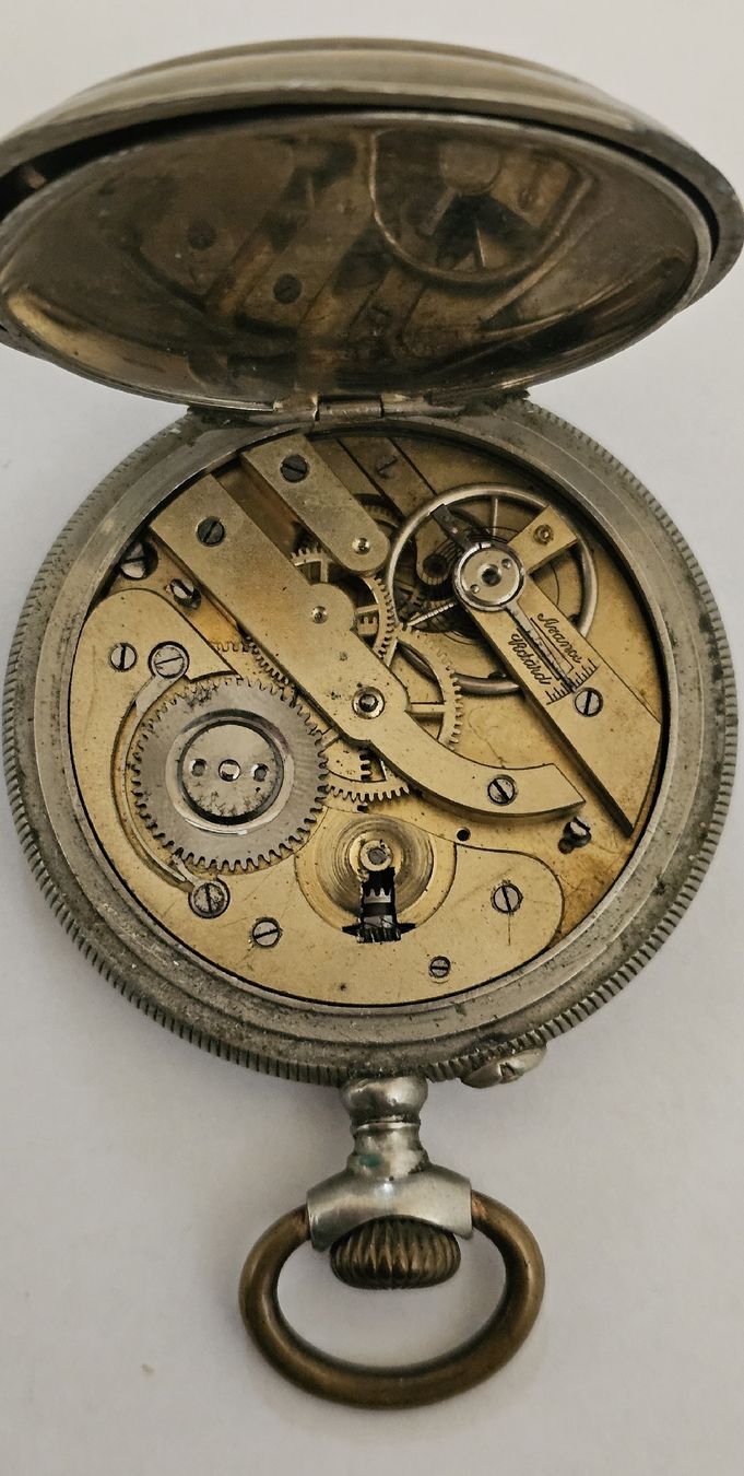 Orologi: Montre de poche ancienne décor vache – Difettoso da Genève venduto da Fresko01 2