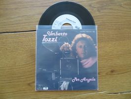 Umberto Tozzi - Per Angela, Single Schallplatte Top Zustand!