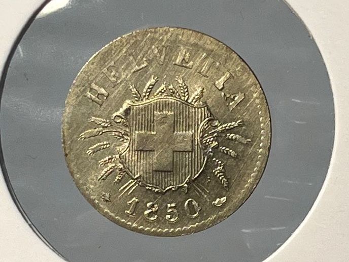 Tutti le monete: 5 Rappen 1850 BB – Usato da Tägerwilen venduto da Beata1sager 5