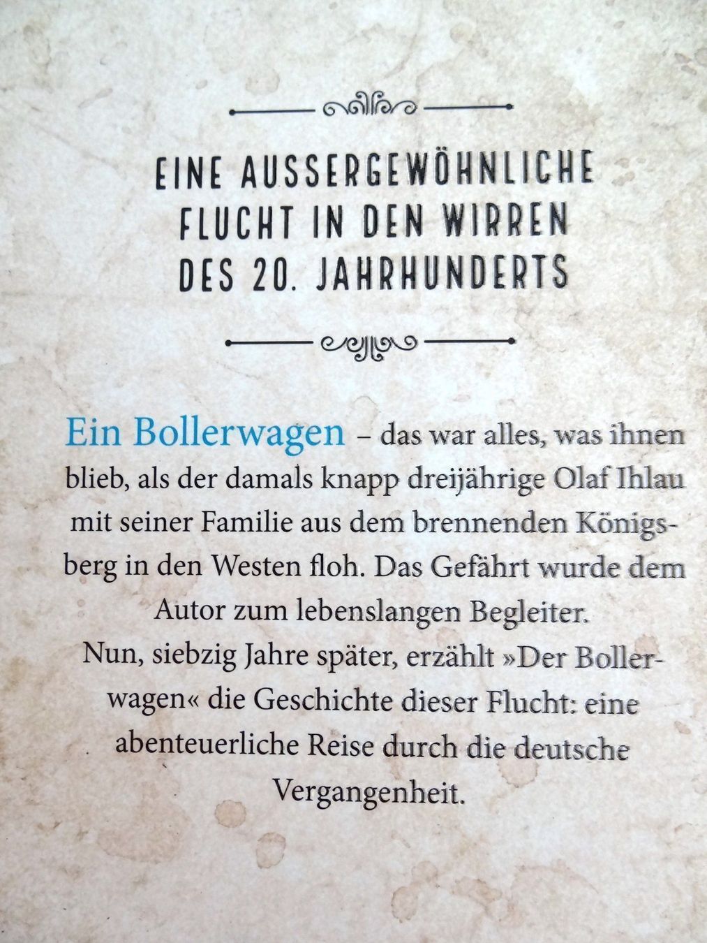Bücher: Der Bollerwagen – Gebraucht aus Scherz von Atopolino 1