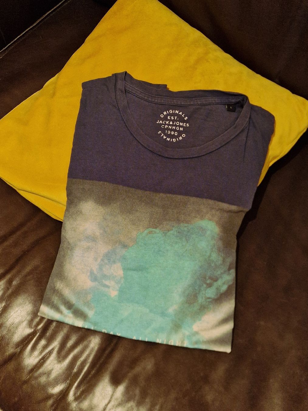 Jack & Jones T-shirt: Jack & Jones T-Shirt - dunkelblau - Grösse L – Usato da Bürglen UR venduto da luiroedes 1