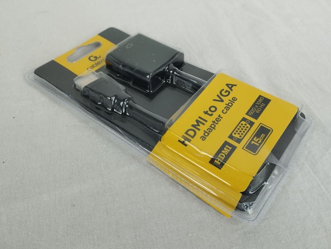 Kabel: CABLEXPERT HDMI to VGA Adabterkabel – Gebraucht aus Schübelbach von Restwert_Schubelbach