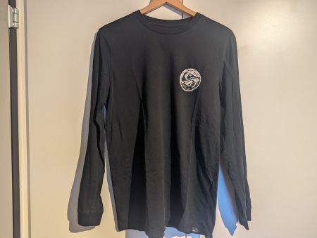 Quiksilver | Longsleeve schwarz mit Print | Grösse S