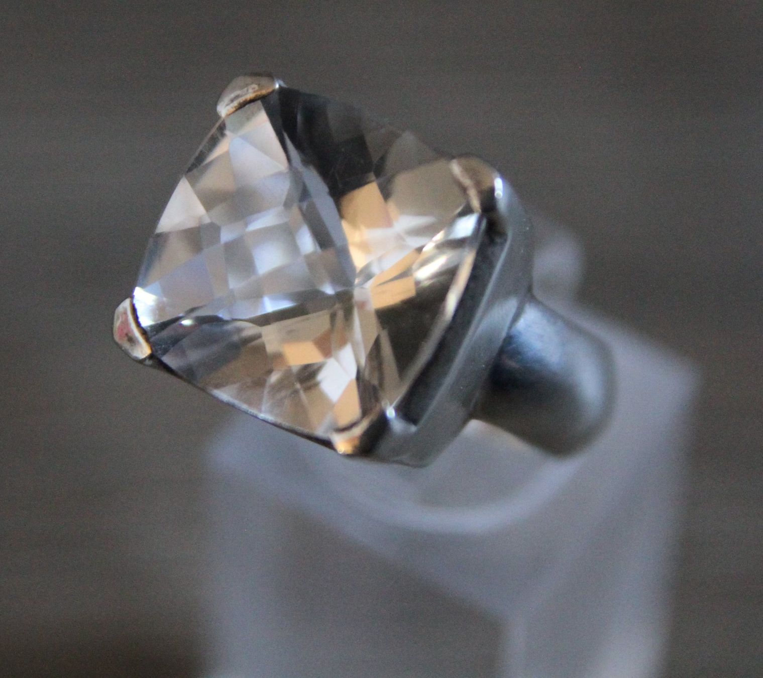 Anelli: Bergkristall  Ring  Schmuck Grösse 54 – Usato da Matten b. Interl venduto da EdelsteineInterlaken 3
