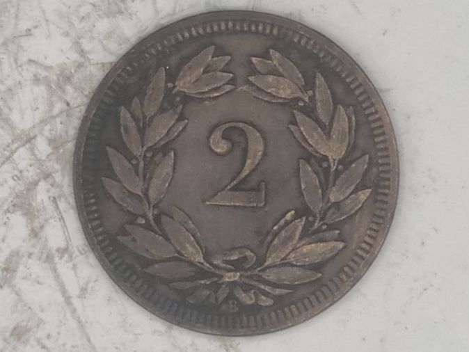 Tutti le monete: 2 rappen 1893 – Usato da Bure venduto da chap981 1