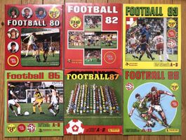 Panini Football Fussball Sammlung 1980/82/83/85/87/88 NEU!!!