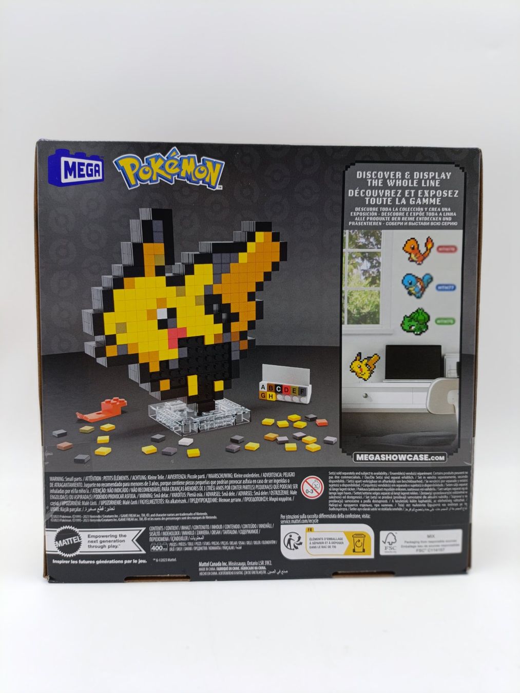 Mega Baukästen: Mega Pokemon Pikachu, Pixel Art Klemmbausteine – Neu und originalverpackt aus Wil SG von Donaldus 2