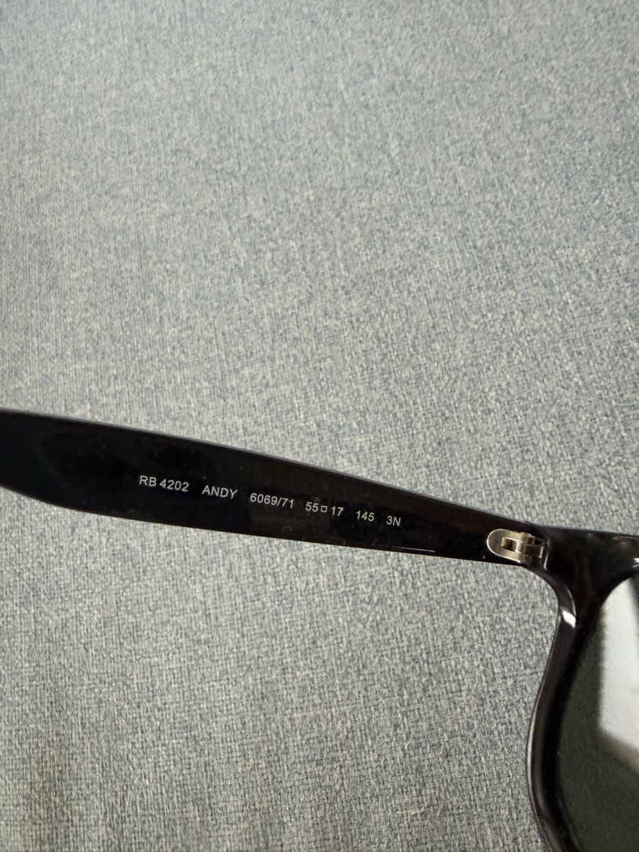 Ray-Ban Occhiali & Lenti: Ray Ban Andy Sonnenbrille Black  – Usato da Bottmingen venduto da Itsclaire 6