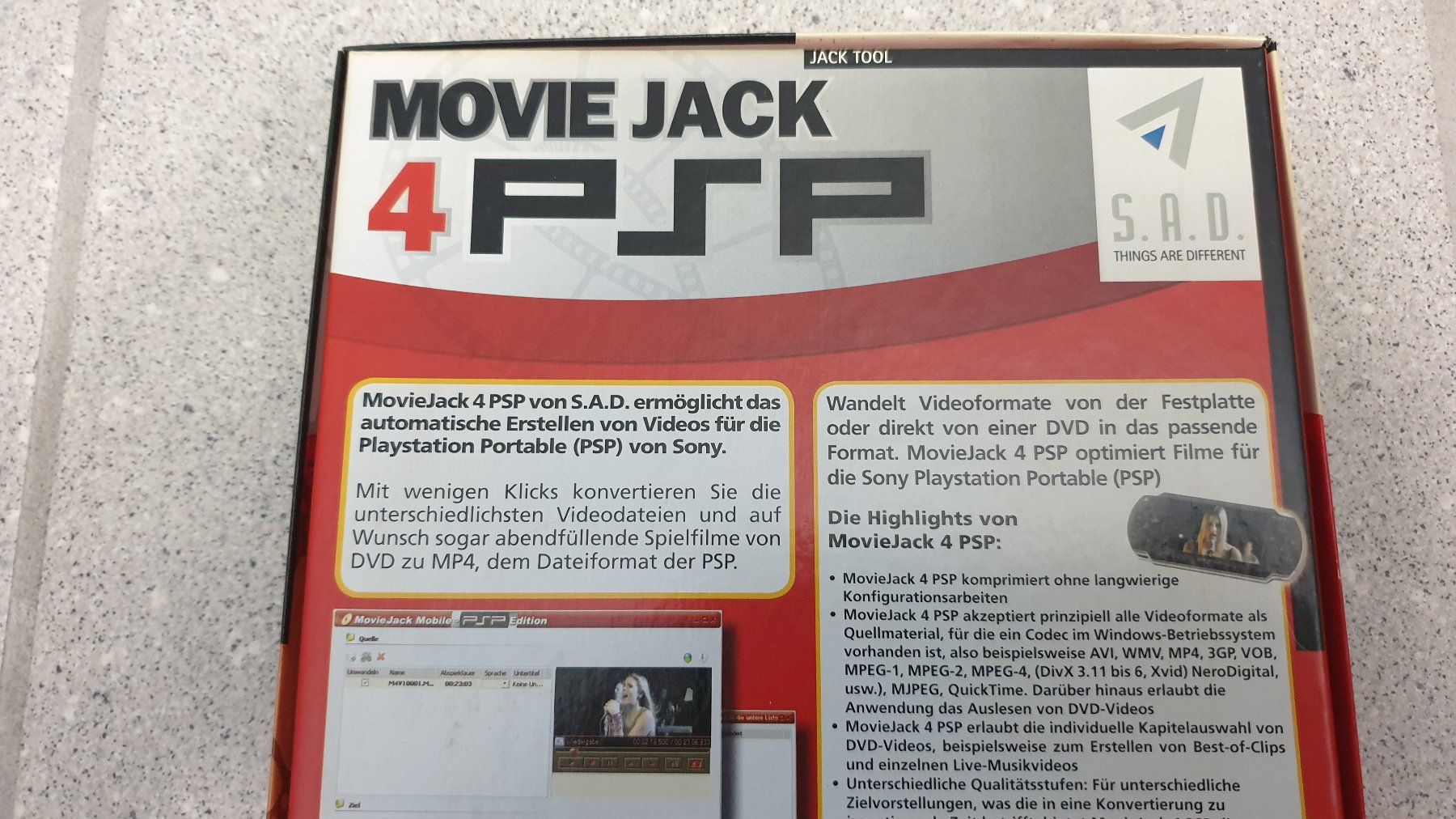 Sony Konsolen: Movie Jack 4 PSP – Gebraucht aus Stäfa von Supertramp73 2