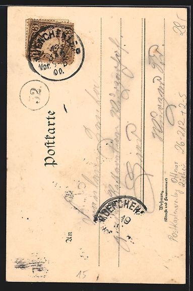 Cartoline postali: Paul Hey, Postkartenverlag Ottmar Zieher – Usato da Berlin venduto da bartko-reher 1
