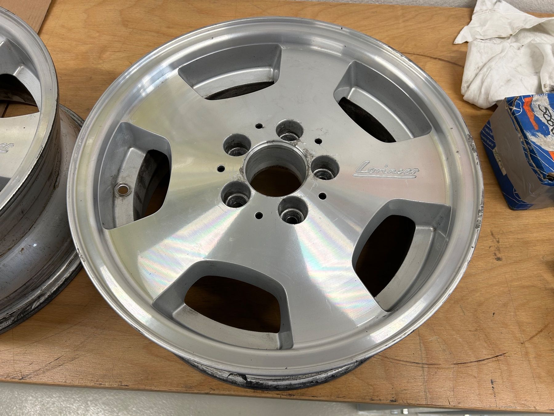 LORINSER Alufelgen Vintage 7x16 ET 23 Mercedes Benz W126 (Gebraucht) in ...