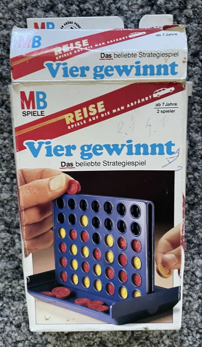 Giochi: MB Spiele Vier gewinnt Reise Version Brettspiel – Usato da Au ZH venduto da Jaggy4