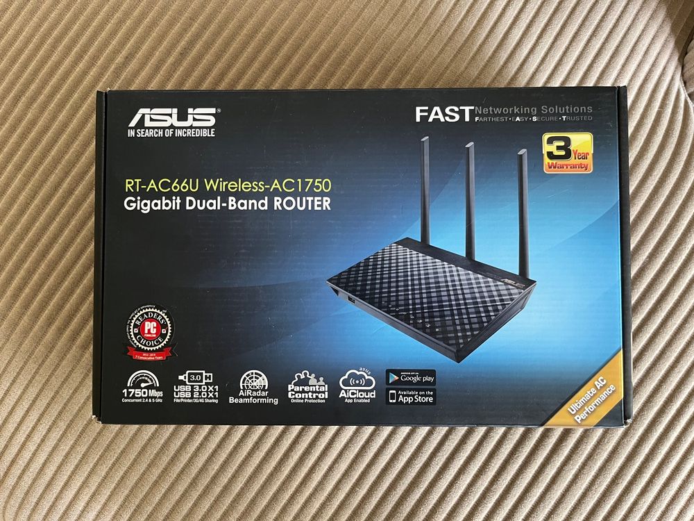 ASUS RT-AC66U B1 Dual-Band WLAN-Router (Gebraucht) in Basel für CHF 15 ...