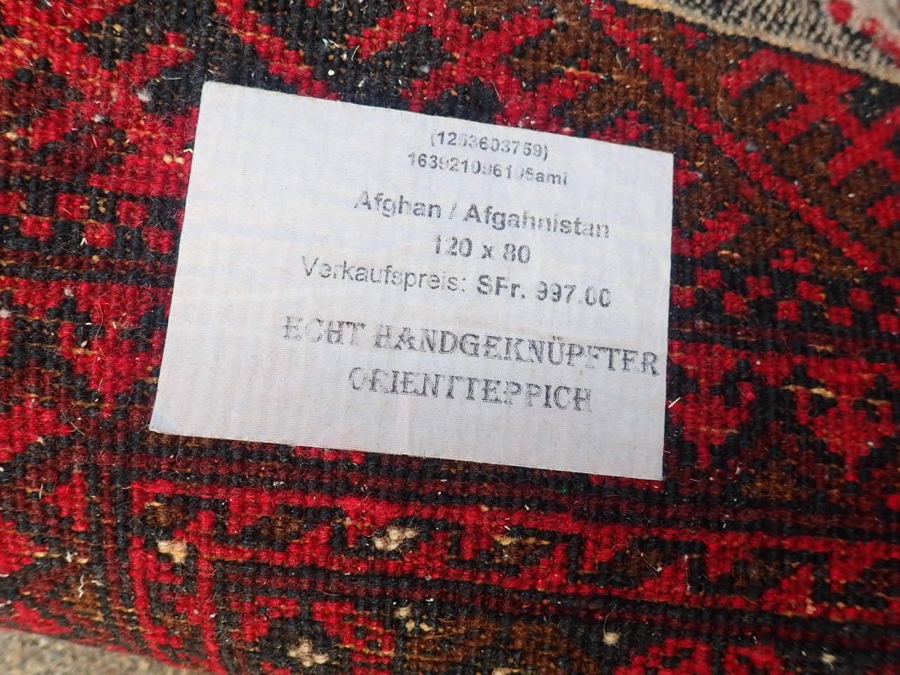 Tappeti: Orientteppich Afghanistan Peschir Vintage Teppich – Usato da Wil SG venduto da BrocknRoll 6