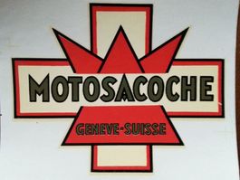 Motosacoche de 1935 a 1942 décalcomanie oldtimer moto antik