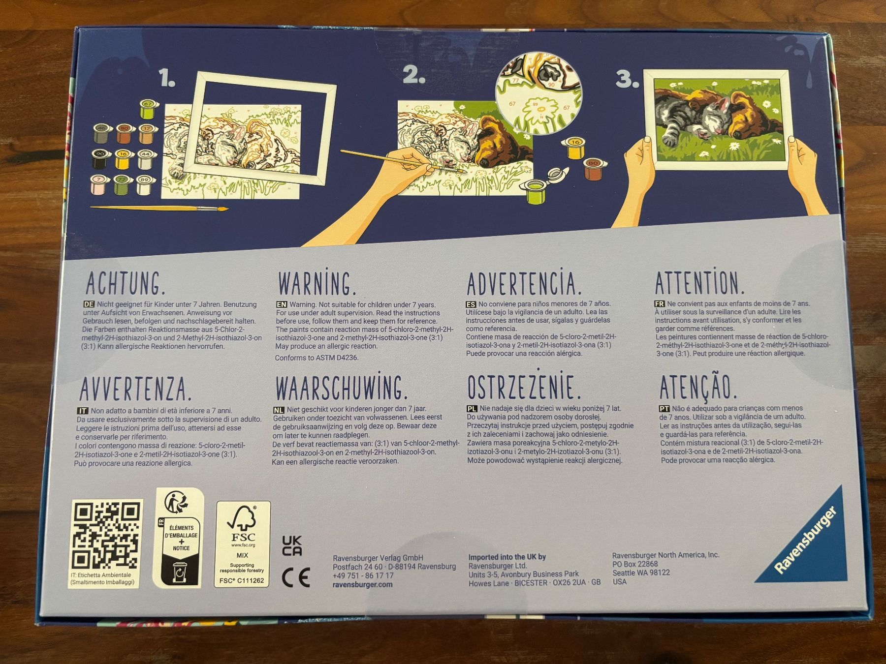 Dipinti: New and unopened. Paint by numbers (9+) – Nuovo e nell'imballaggio originale da Würenlos venduto da sue_wp8k 1