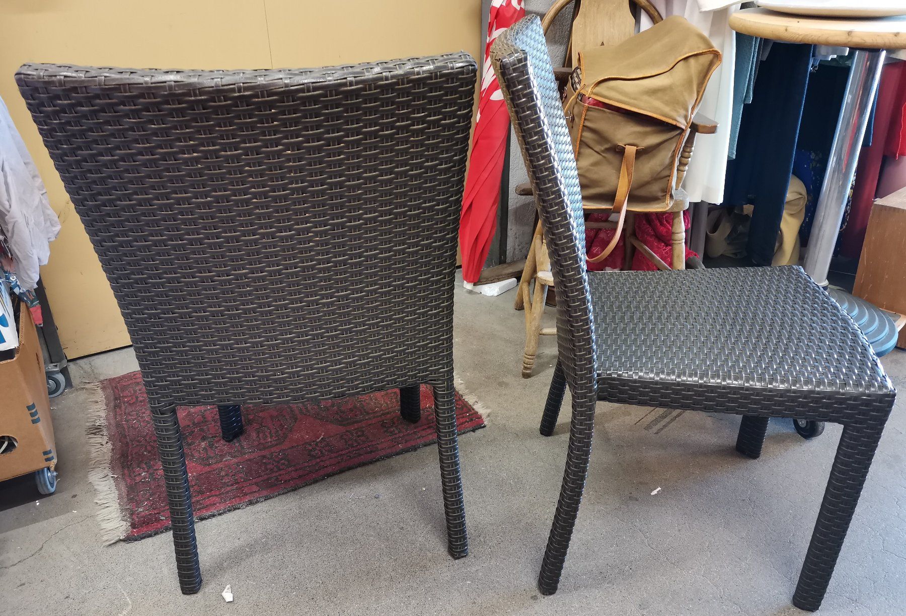 Sedie: Gartenstühle Rattan 2er Set  FABRIKNEU – Nuovo (secondo la descrizione) da Suhr venduto da Brocki-Suhr 1