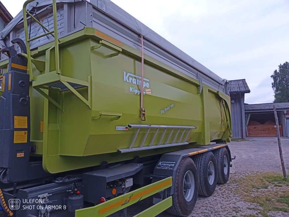 WIKING, BENNE KRAMPE Big Body 650 avec réhausse à ensilage Black, échelle 1/3... EUR 84,90 - FR
