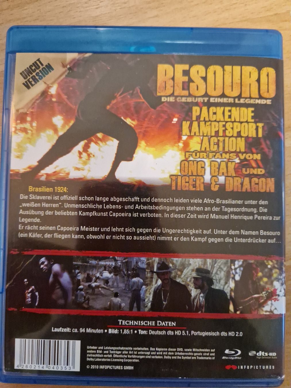Tutti i DVDs: Besouro – Usato da Zürich venduto da Arianco 1