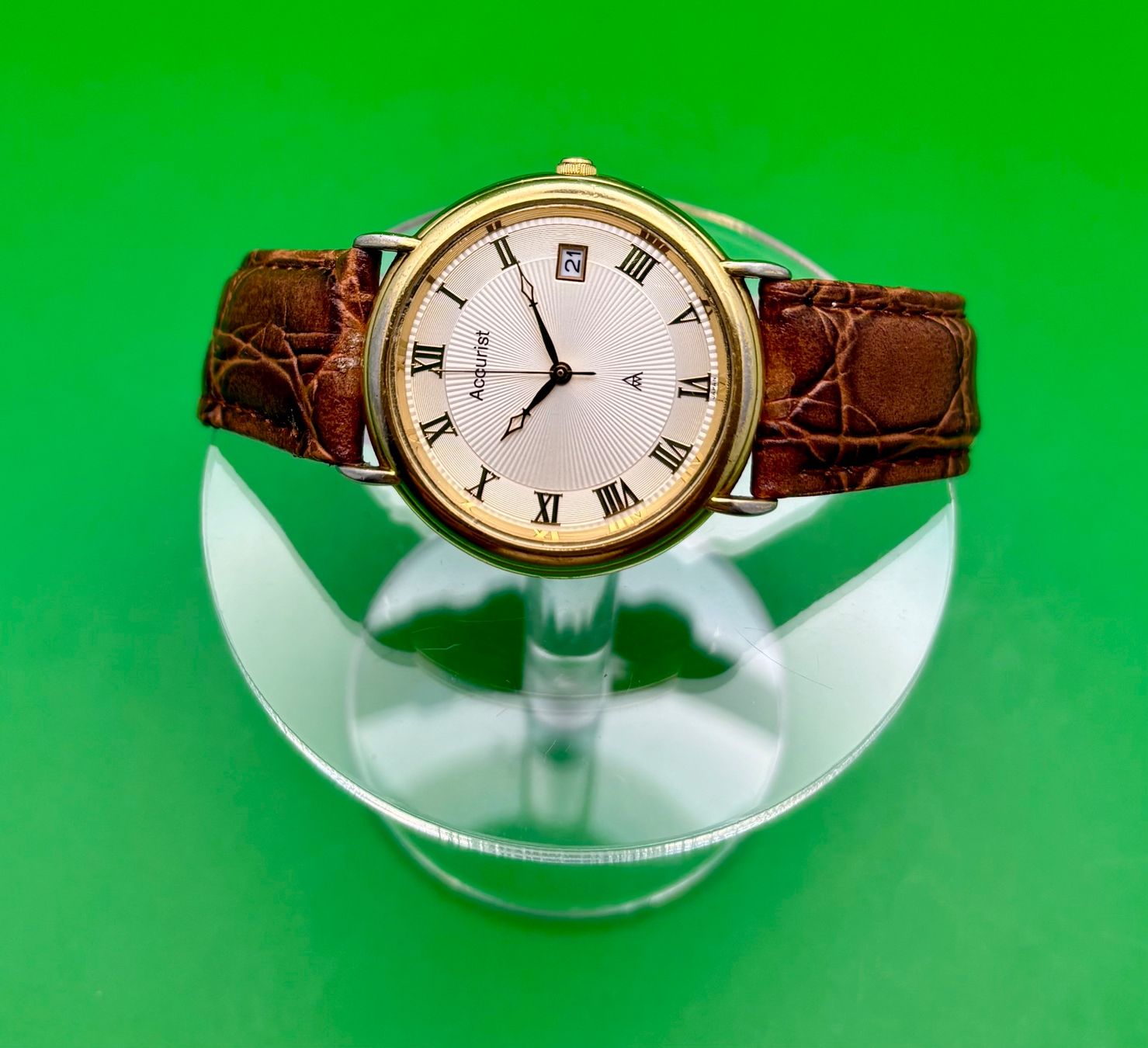Orologi: ACCURIST: EINE BEKANNTE BRITISCHE TRADITIONSMARKE – Usato da Rorschach venduto da ZeitWerk.10 7