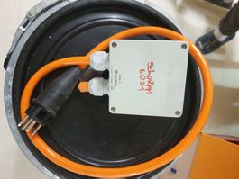 Purpur 5x2,5 Kurz mit Abzweigdose T25